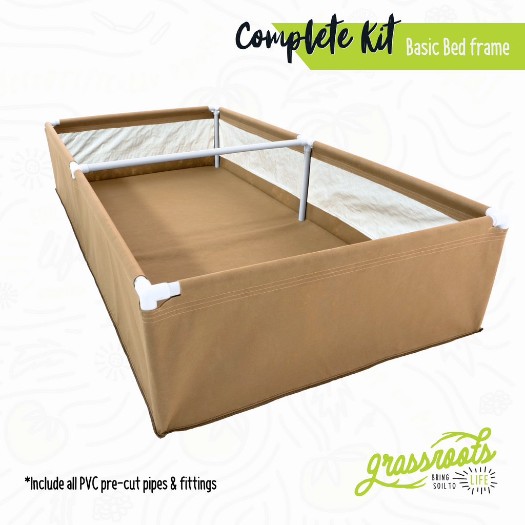 Complete Kit Living Soil Fabric Bed