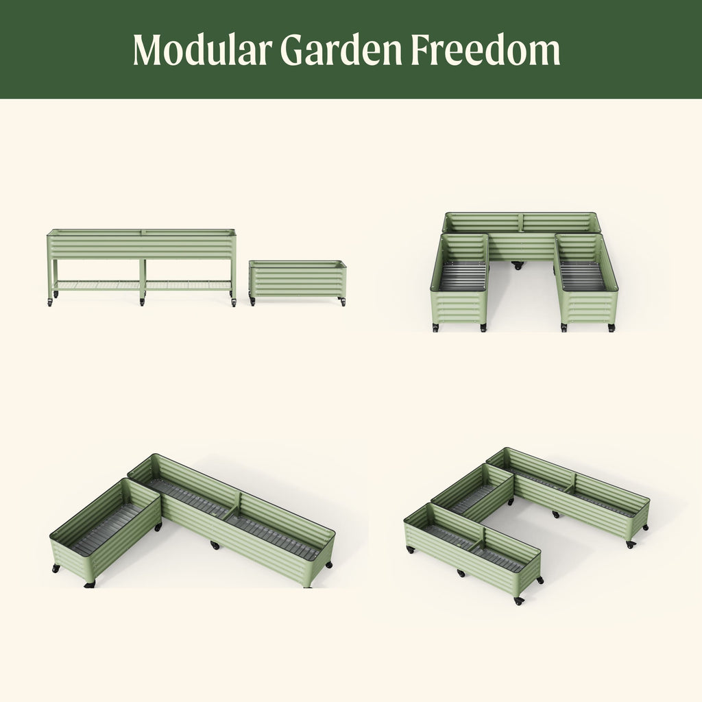 Classic Rolling Cube Planter - 1.75' x 1.75'